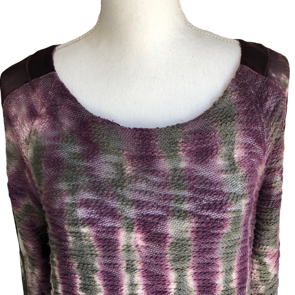 XCVI Tunic Purple Gray Tunic Medium - Picture 2 of 10